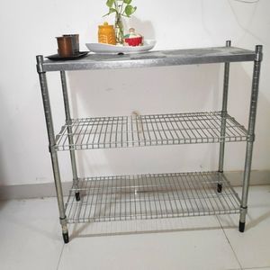 3 tier galvanised steel rack